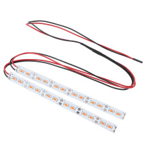 24 LEDs Aluminiumlegierung RC-Chassis Lichtleiste für 1/10/8 Maßstab Offroad-Fahrzeuge