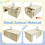 Multiuse Pet Hideouts House With Feeding Station-Denial kettle 6