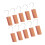 10Pcs Easy to Use Cedar Block Hanging Chip-Cedar corrugated hoo 1