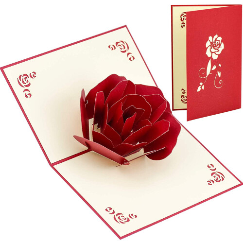 Αξέχαστο Pop Up, Floral Pop Up Εσωτερικό, Λεπτό 3D Σχεδιασμός για τα Χριστούγεννα, Γιορτή 2