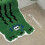 Tapis floqué imprimé d'animaux de dessin animé, avec-ours 6