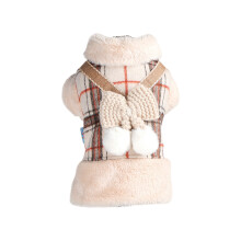 Dog Winter Jackets Fleece Doggies Jackets Windproof Cold-L