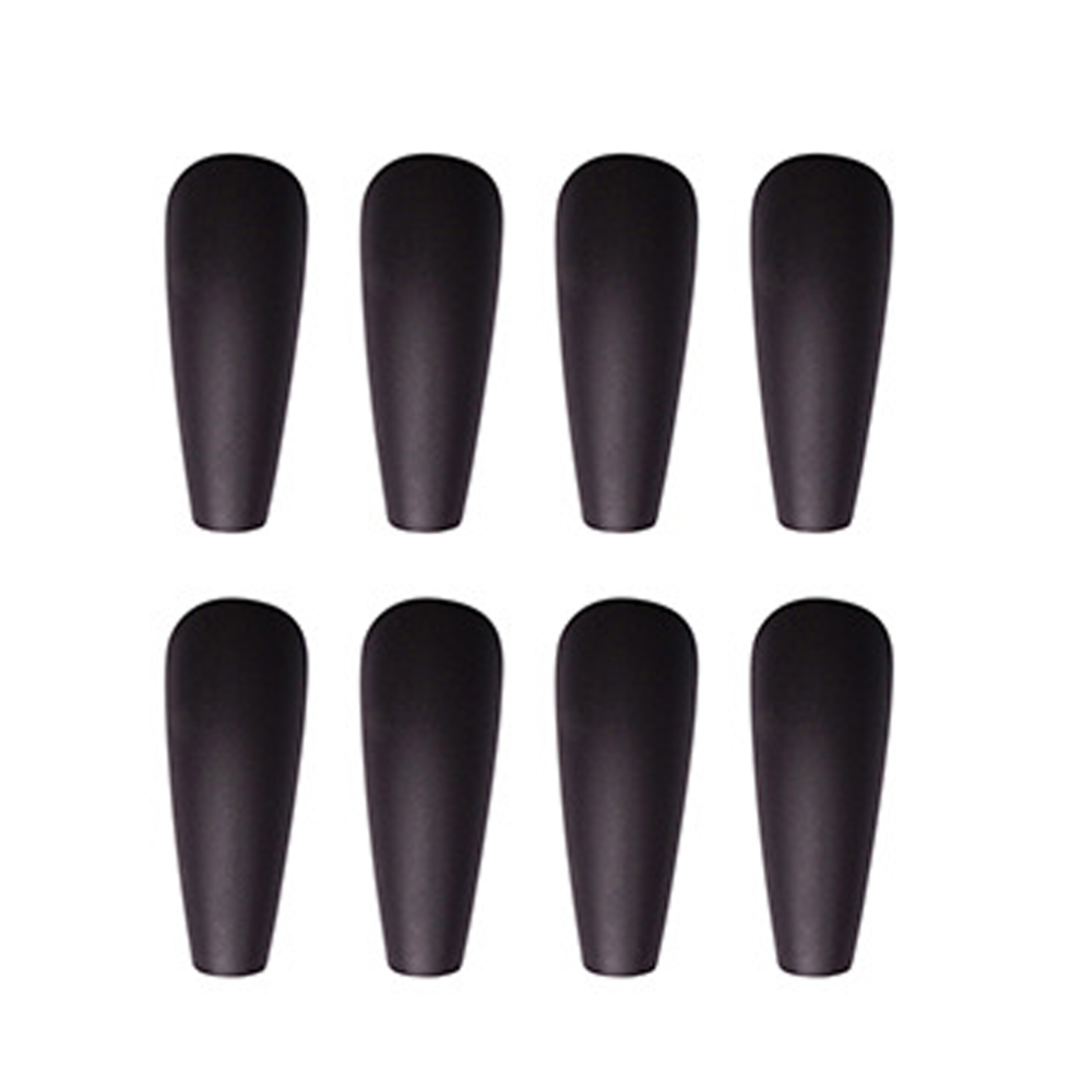 Luxury Appearance Acrylic False Nails, Fashionable Design Press On Nails Easy Trim and File for Suitable for Various Occasions (Matte Finish)