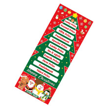 Grand jeu de roulement de noël 29.53x73.62 pouces, aide avec des