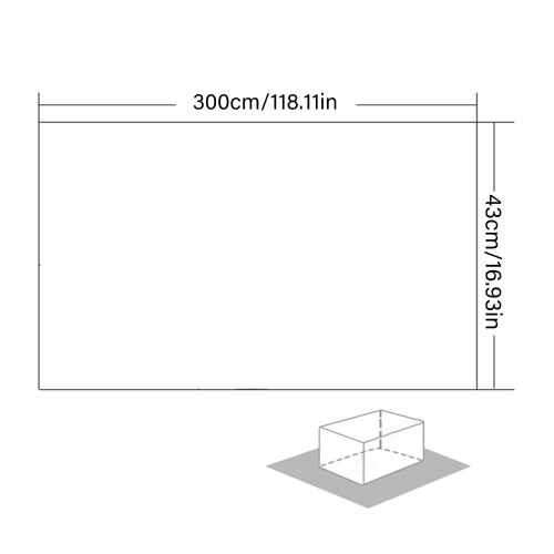 Papier d'emballage cadeau mat facile à utiliser, recyclable-Or 1