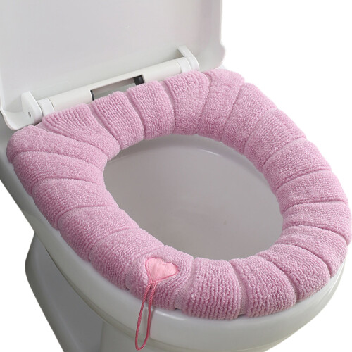 Housse de siège de toilette au toucher doux, accessoire-1