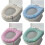 Housse de siège de toilette au toucher doux, accessoire-1 2