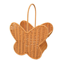 Rattan Inspires Butterfly Basket Plastic Materials For-large