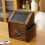 Boîte de rétroaction murale décorative rétro en bois avec-pin 6