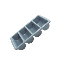 Efficient Four Compartment Cutlery Tray Drawer Storage Box
