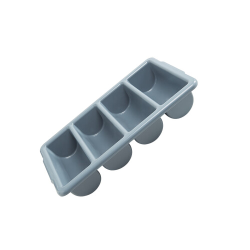 Efficient Four Compartment Cutlery Tray Drawer Storage Box