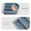 Efficient Four Compartment Cutlery Tray Drawer Storage Box 6