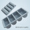 Efficient Four Compartment Cutlery Tray Drawer Storage Box 2