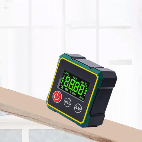 Digital Inclinometer Digital Angle Gauge Accuracy Waterproof Electronic Level Protractor for Construction Building 2