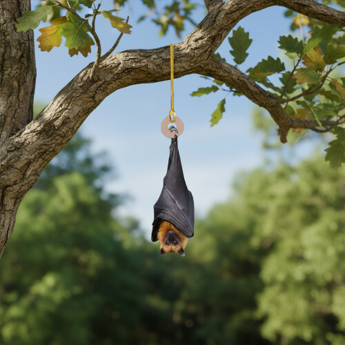 Bat Christmas Ornament, Hanging Bat Ornament for Tree,-1 2