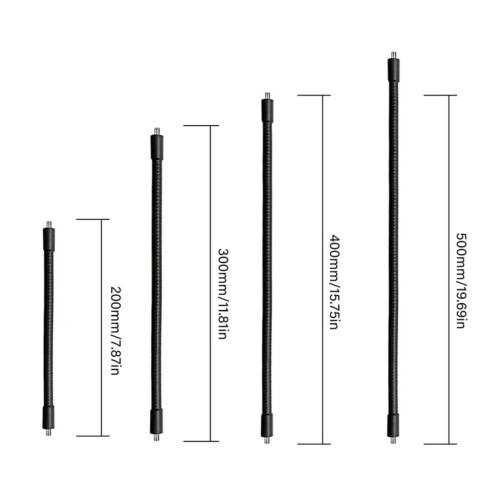 Bendable Phone Camera Holder Clip 1/4Inch Thread Base for-20cm 2