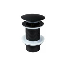 Kit de conversion de bonde de baignoire en laiton massif, installation facile sans outils, fermeture clic-clac pour restaurants et bars (finition