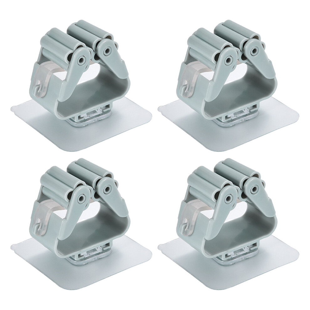 Upgrade Your Cleaning Routine With Our Wall Mounted Mop And Broom Organizer, Self-Adhesive For Hassle-Free Installation In Home, Kitchen, Garden And G-image-OPC-PNCQRZQ-NEW