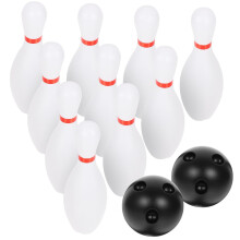 Indoor Bowling Set With Pins Safe Materials, Kindergarten Use, Outdoor Play Compatible, Versatile Kids Bowling Game
