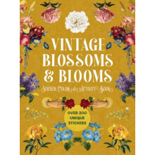 Vintage Blossoms and Blooms Sticker Color and Activity Book by Editors