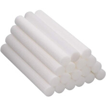 Erstatningsveke for ultralyd aromadiffuser, bildiffusersvamper med sterk vannabsorpsjon og jevn porefordeling 10 stk. laget av filter C