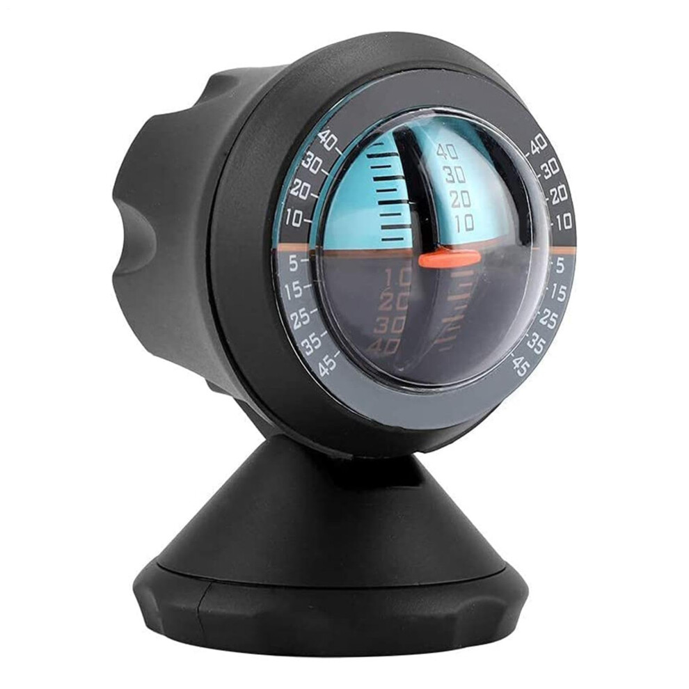 Car Inclinometer Level, Abs Construction Dashboard Mount Level Indicator For Cars, Trucks, Suvs And Marine Navigation 9339159515938