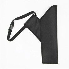Waist Crossbody Arrow Bag Oxford Cloth Black 46cm Archery Quiver Bag