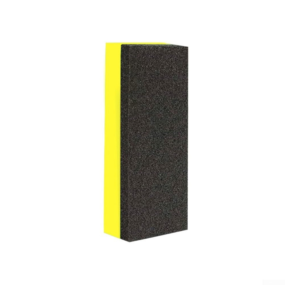 Foam Sponge Applicator Pad For Car Waxing And Polishing, Density, Soft Sides For Buffing And Glass Cleaning, Yellow 9067246109592