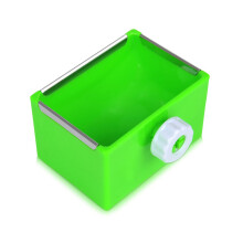 Hanging Large Capacity Food Feeding Bowl Green Hanging Feeder For Small Animals Cages
