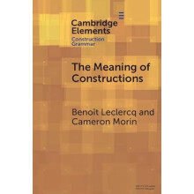 The Meaning of Constructions by Cameron University of ParisCite Morin