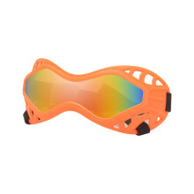 Protective Dog Sunglasses With Modifiable Headpiece-Orange red