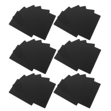 100 Pcs Blank Visitkort I Aluminiumlegering Namnkort