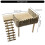 Natural Wood Activity Stand Hamster-Climbing ladder Vertical 6