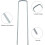 Outdoor Garden Stakes, Durable Staples for Artificial Grass, Hot Dip Galvanized Surface for Rust Resistance 3