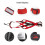Adjustable Dog Pulling Harness for Large Breeds-Red M 4