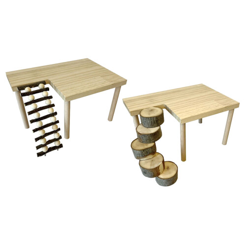 Wood Climbing Platform Jumping Ladder for Hamster-Branches 1