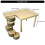 Wood Climbing Platform Jumping Ladder for Hamster-Branches 3