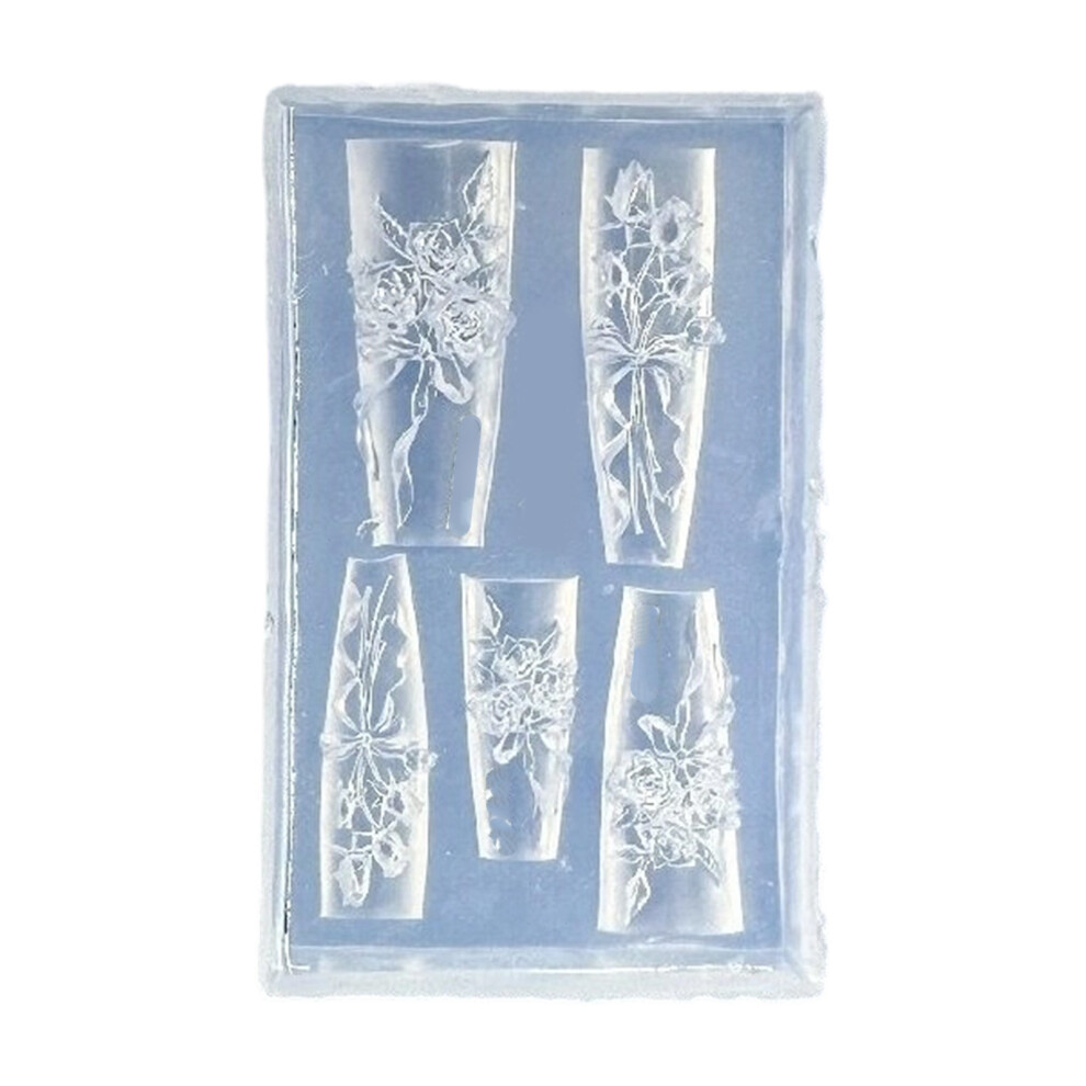 Reusable Nail Art Stamp Mold Kit For Crafting-  Style 1