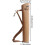 Archery Quiver Back Leather For Bow, 25Arrow Capacity, Adjustable Strap, Belt Clip, Target Practice, Brown 5