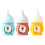 Soft Silicone and Plastic Nipples Pet Bottle for Easy-Blue 2