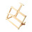 Multifunctional Foldable Wood Easel With-4 gears adjustable 1