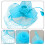 Γυναικείο καπέλο Pillbox Fascinator, ασφαλές κλιπ αλιγάτορα vintage βρετανικού στιλ με 3