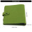 Felted Cloth 6 Rings Binder Cover for Refillable-Light Grey 4