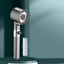 Multifunctionele douchekop voor de gezinsbadkamer, ergonomisch ontwerp met duurzaam ABS-materiaal, corrosiebestendig en roestvrij, met snelle