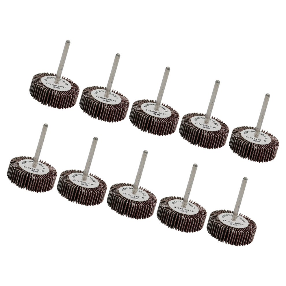 Sanding Flap Wheels For Angle Grinder Polishing Metal-10Pcs 7696000537252