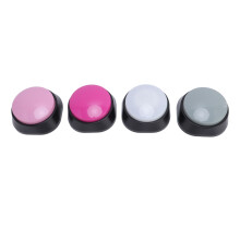 4 Stück Voice Recording Buttons – ABS Sprach-Hundepfeife, 4 Farben für Training