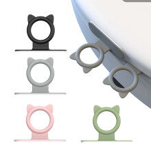 Comode maniglie per sedile WC, ideali per le famiglie, dal design accattivante che si abbina a qualsiasi WC, facili da usare per tutti.