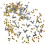 Κομφετί με αστέρια για πάρτι γενεθλίων, Χρυσό κομφετί διακόσμησης τραπεζιού 3