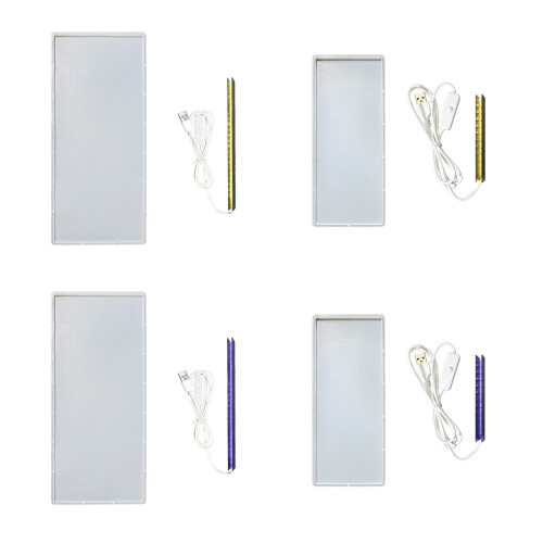 Silicone Resin Molds for DIY USB Night-Warm light Long style 1