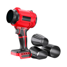 Professional Cordless Leaf Blower Kit 40000RPM Motor 2-Red